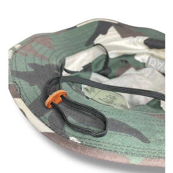 Propper Boonie Hat Sz 7 1/4 US Military Bucket Day One Desert Camo Chin Strap - Picture 6 of 13